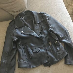Gray Moto Jacket